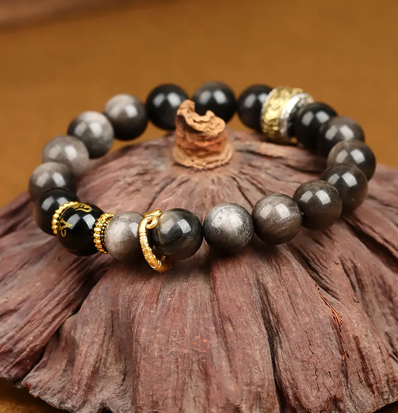 Mythical Monkey King Obsidian Bracelet New Hot Bracelet Customization