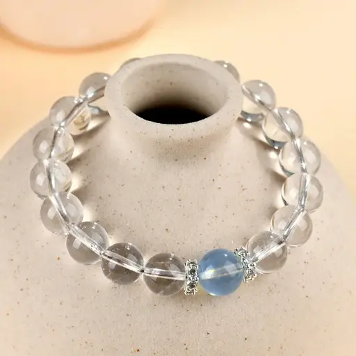 Natural aquamarine bracelets for women, hot selling online
